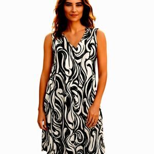 Est. 1946 Medium Women's  Green Sleeveless Maxi BOHO Sun Dress Miss Size 8 10 M